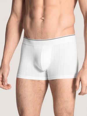 Sous Vêtement Calida Pure & Style Boxer Brief, Elastic Waistband Homme Weiss | DC6493287