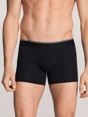 Sous Vêtement Calida Pure & Style Boxer Brief Homme Schwarz | FX4985361