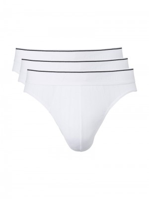 Sous Vêtement Calida Pure & Style Brief, Value Pack Homme Weiss | ZA6534028