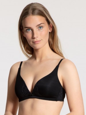 Sous Vêtement Calida Sensual Secrets Soft Bra Femme Schwarz | DW1578630