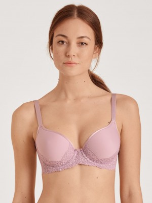Sous Vêtement Calida Special Spacer Bra Femme Mauve Shadow | JY1708465