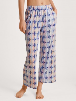 Summer Oufits Calida Circular Dreams 7/8 Pants, Cradle To Cradle Certified® Femme Bleu | LR2187394