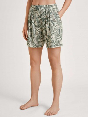 Summer Oufits Calida Favourites Healing Shorts Femme Quill Crème | OZ7604531