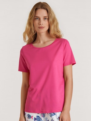 Summer Oufits Calida Favourites Serenity Shirt Short-sleeve Femme Rose | CX6859421
