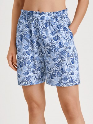 Summer Oufits Calida Favourites Serenity Shorts Femme Bleu | VW5834902