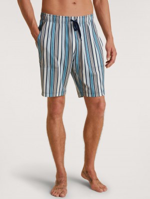 Summer Outfits Calida Rmx Sleep Journey Bermudas Homme Bleu | EA5740982
