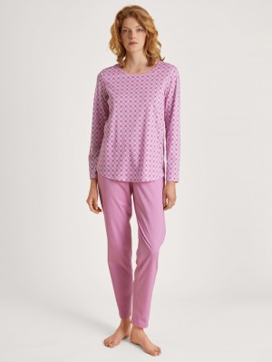 Vêtement De Nuit Calida Daylight Dreams Pyjama Femme Rose | SB8402635