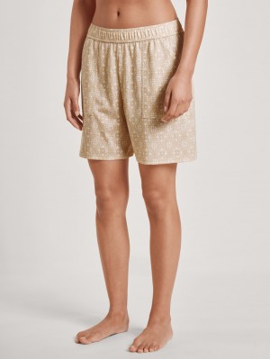Vêtement De Nuit Calida Favourites Desert Shorts Femme Blanche | NI9037145