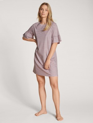 Vêtement De Nuit Calida Favourites Dreams Loungedress Femme Rose | VX4590728