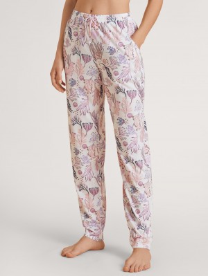 Vêtement De Nuit Calida Favourites Harmony Pants Femme Blanche | KW0258719